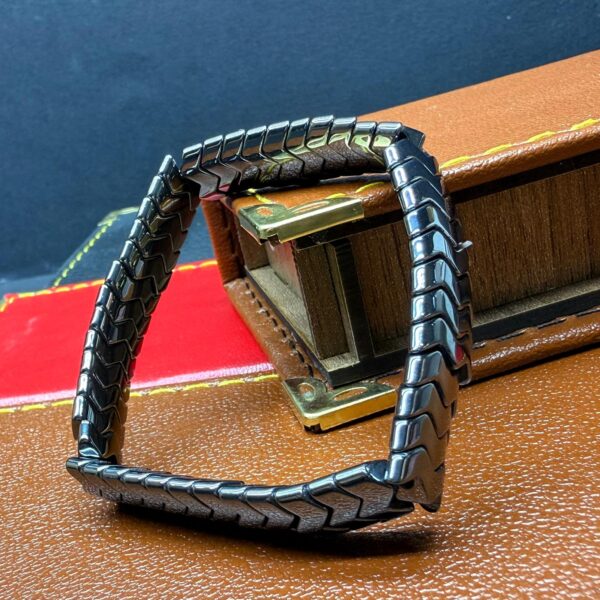 resimler/genel/İnce Kesim Çavuş Model Gri Ton Hematit Bileklik